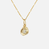 Side view of Star Jelly Pendant / Antique Diamond by Kestrel Dillon
