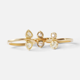 Toi Et Moi / Old Mine Cut Diamond Ring By fitzgerald jewelry