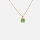 Front view of Dew 38 / Aquamarine Pendant