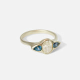 Side view of Blue Eye Ring by Hiroyo