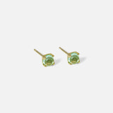 Side view of Dew 39 / Aquamarine Studs