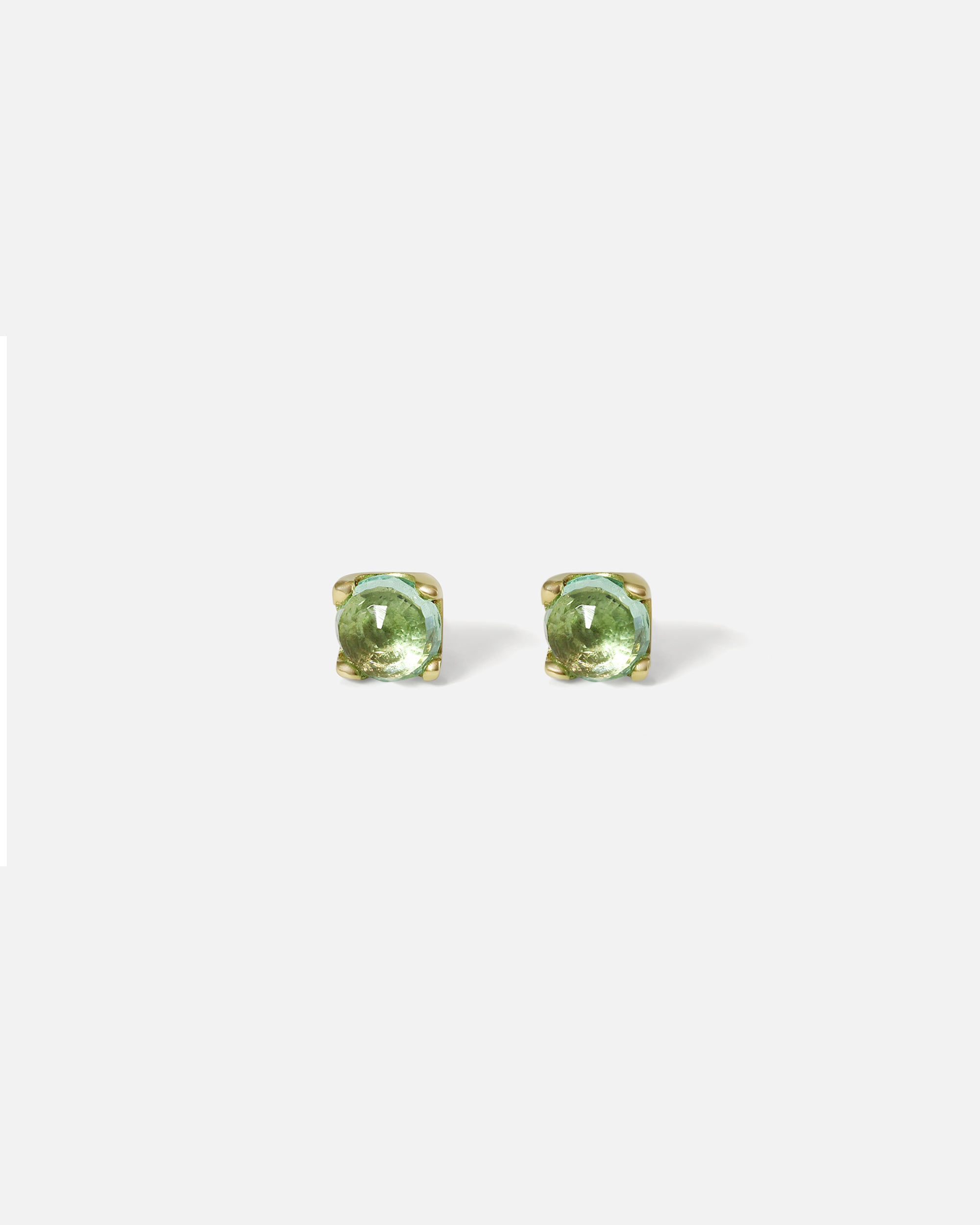 Front view of Dew 39 / Aquamarine Studs