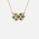 Silk / Pyramid Pendant By Hiroyo