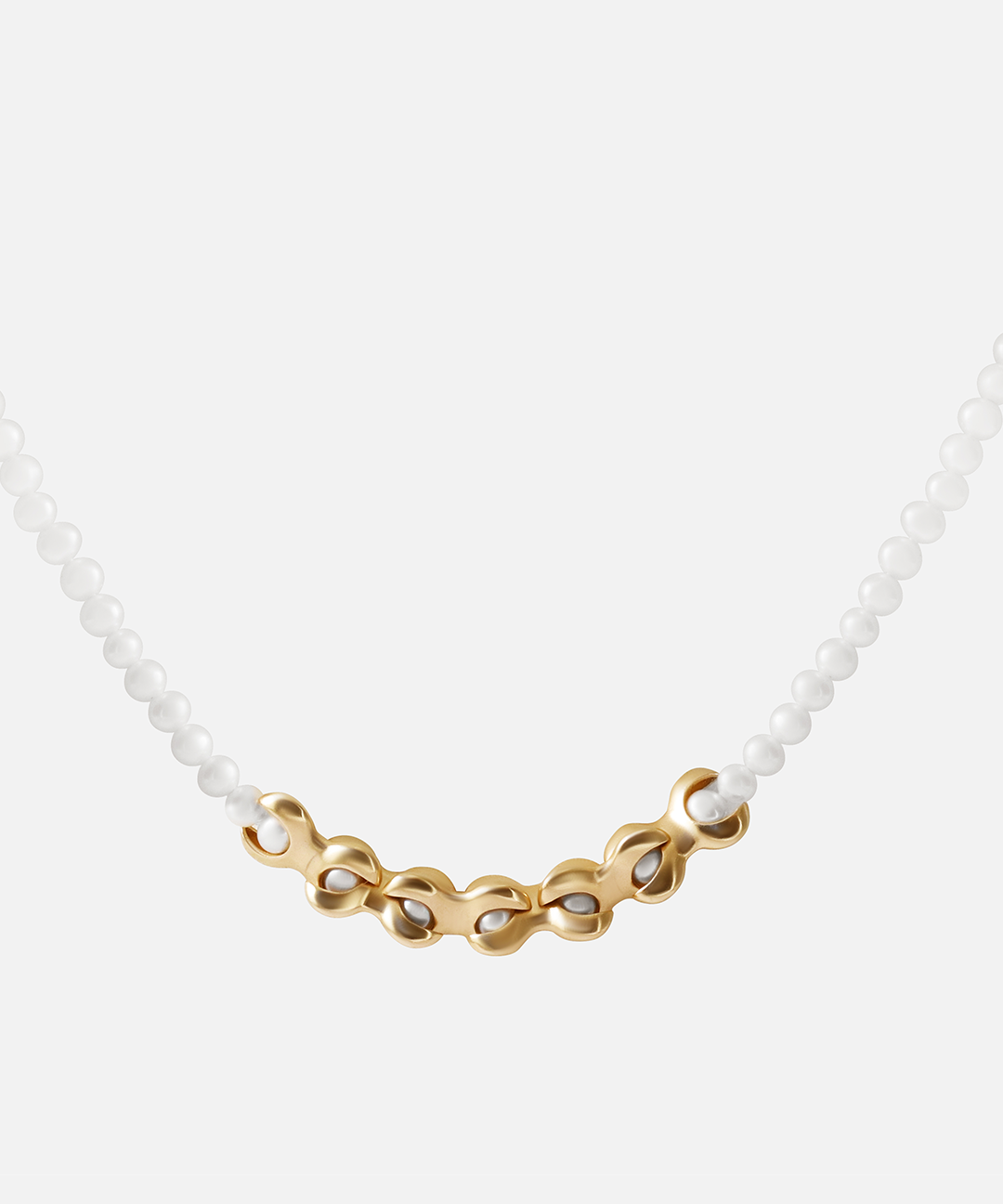 Pearl Necklace / 3mm By Lucia B Marti