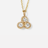 Melee 24A / White Diamond Pendant By Hiroyo