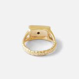 Intagliaux / Black Diamond Ring By Alfonzo