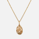 Front view of Intagliaux Oval Pendant