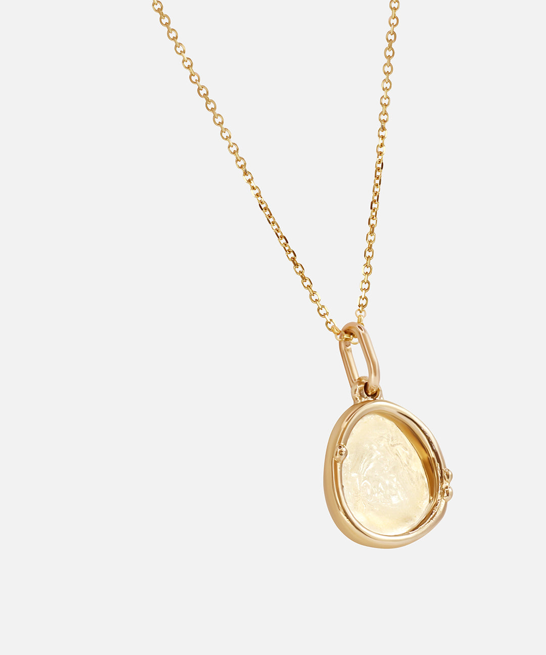 Side view of Reflection Pendant