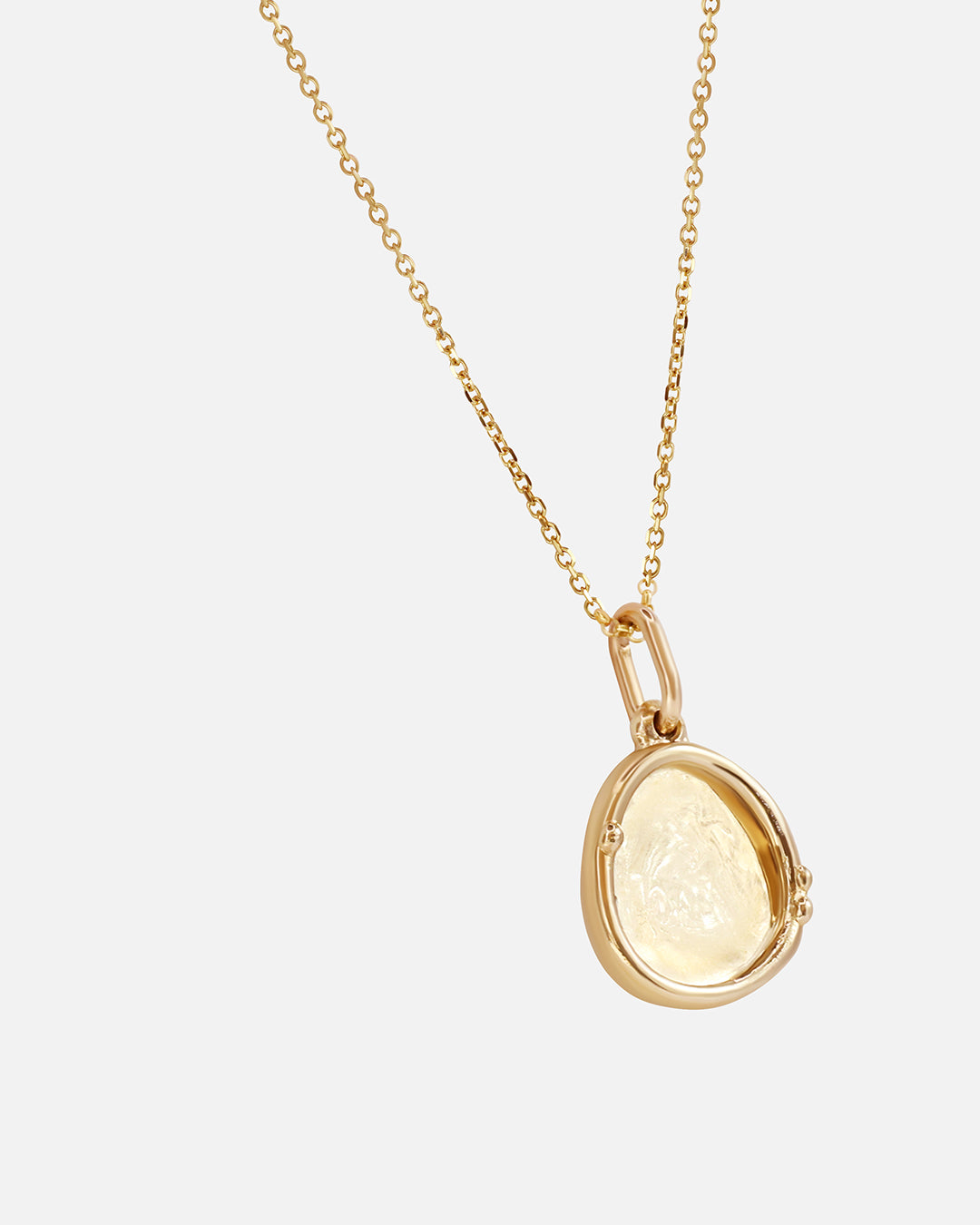 Side view of Reflection Pendant