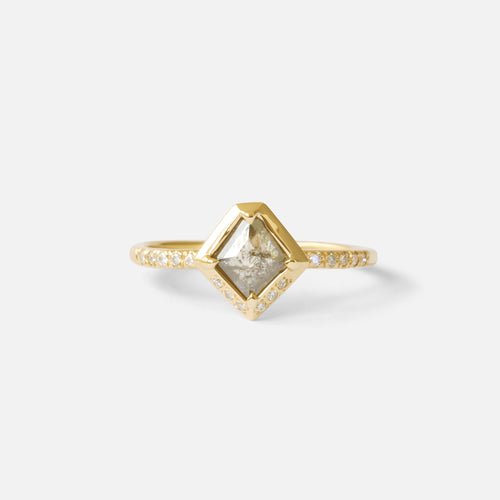 Lozenge / .42ct Diamond Ring By Ariko in ENGAGEMENT Category
