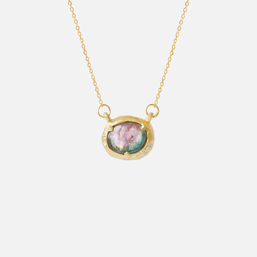 Watermelon Tourmaline / 2.31ct Pendant By Ariko in pendants Category