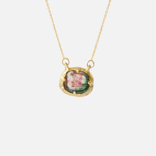 Watermelon Tourmaline / 1.20ct Pendant By Ariko in pendants Category