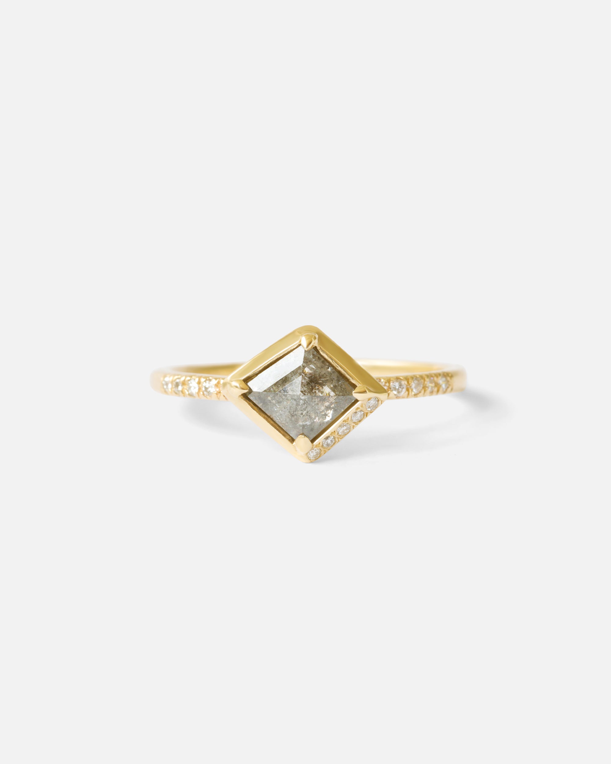 Lozenge / .93ct Diamond Ring By Ariko