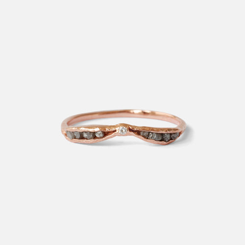 Grey and Black Diamond / Ring By Ariko in rings Category
