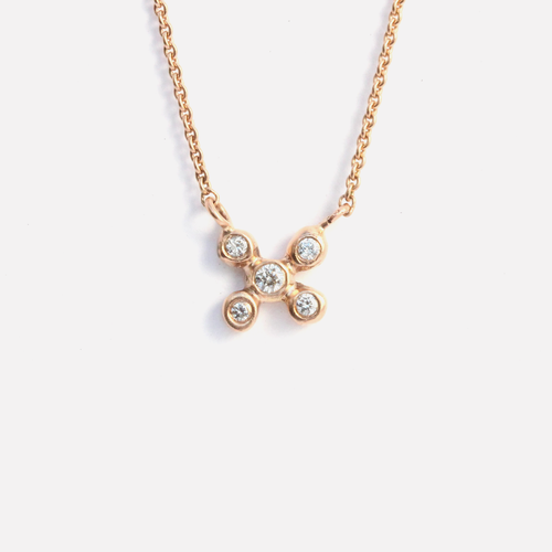 Bubble 10 / White Diamond Pendant By Hiroyo in pendants Category