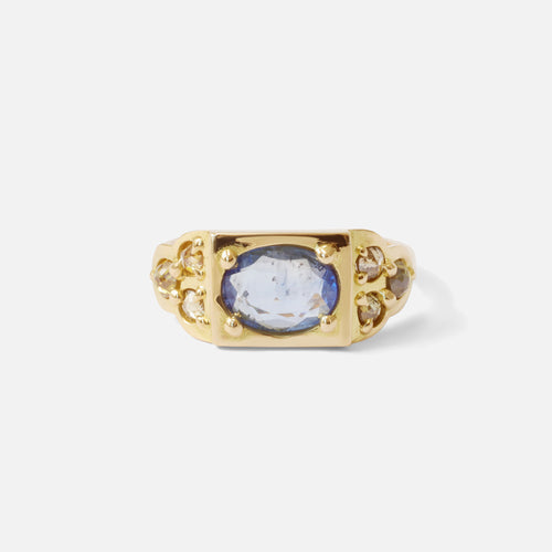 Dew 31 / Blue Sapphire Ring By Hiroyo in ENGAGEMENT Category