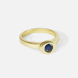 Side view of Orbit / FO Blue Sapphire