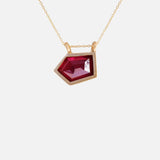 Rock / Mozambique Garnet Pendant By Hiroyo