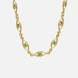 Front view of Pyramid Bracelet