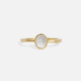 Front view of Free Form Pebble Ring by Hiroyo