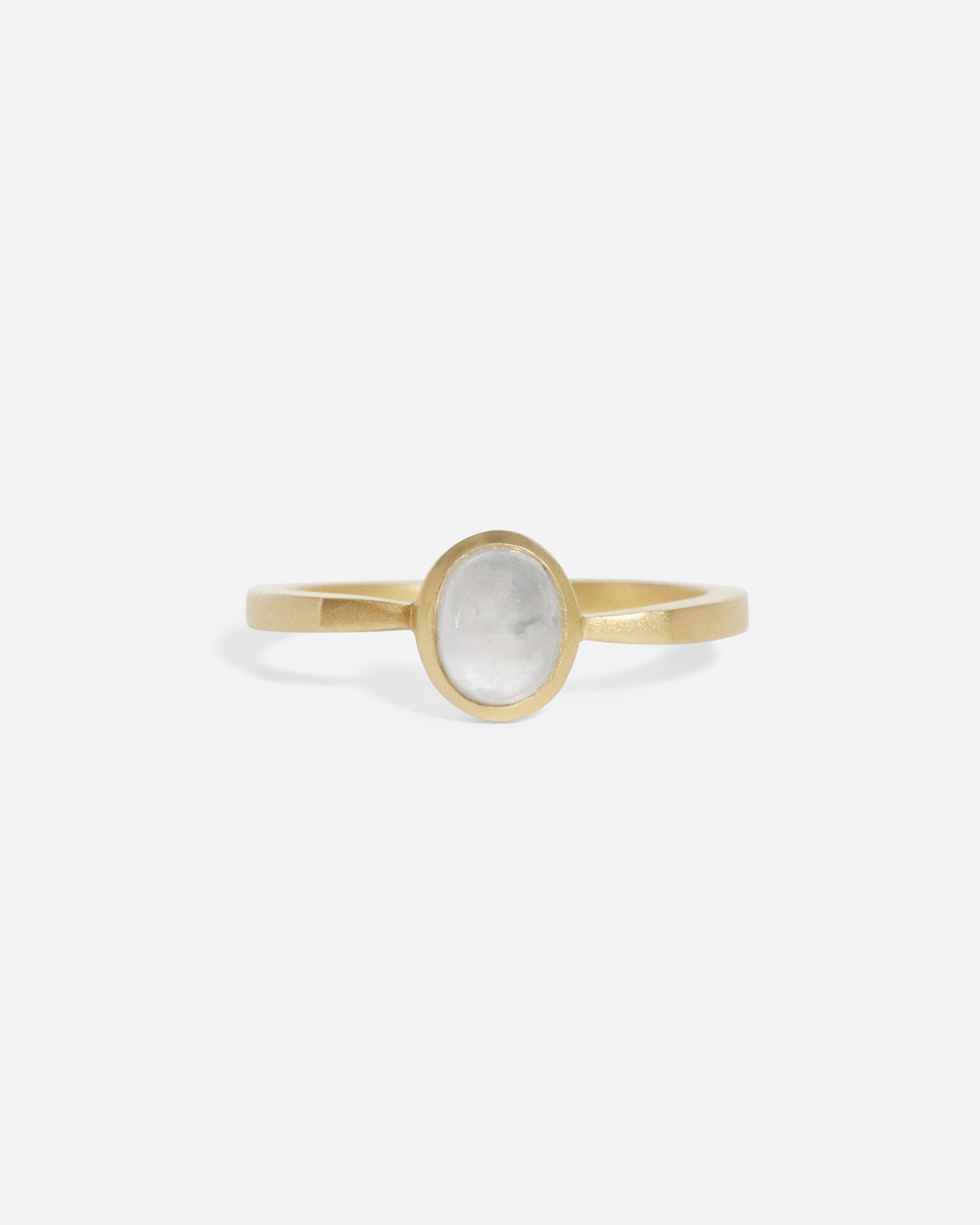 Front view of Free Form Pebble Ring by Hiroyo
