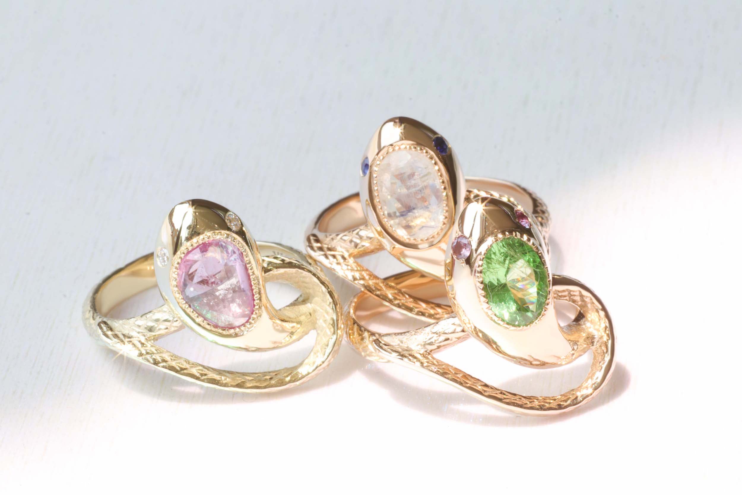 Ophidia Ring / Moonstone By Ides