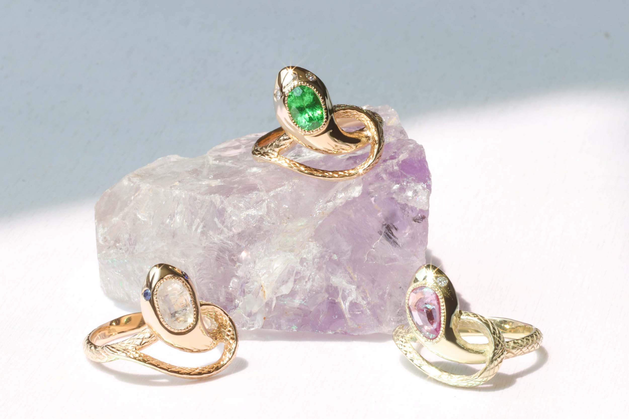 Ophidia Ring / Moonstone By Ides