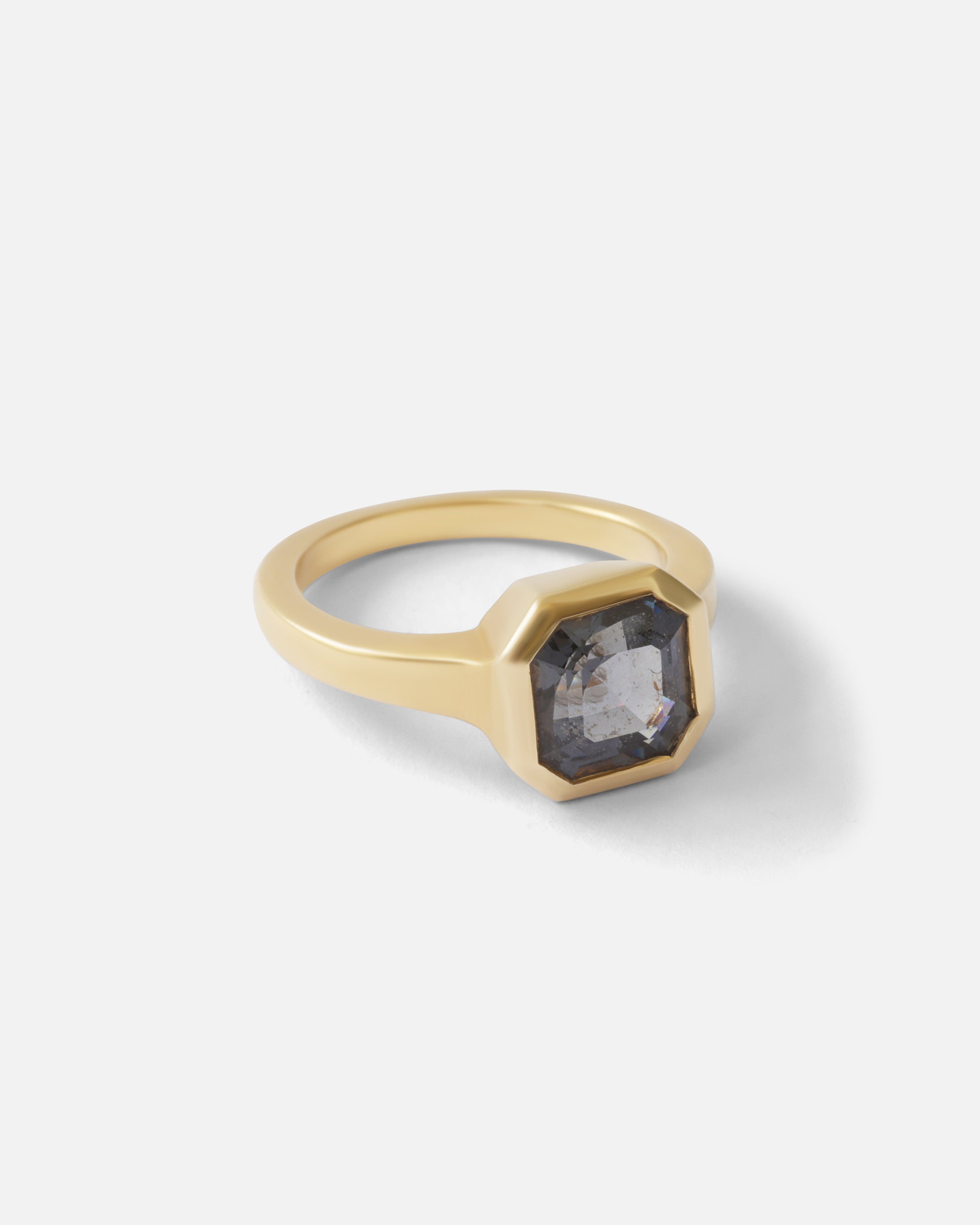 Grey Spinel Ring By Bree Altman