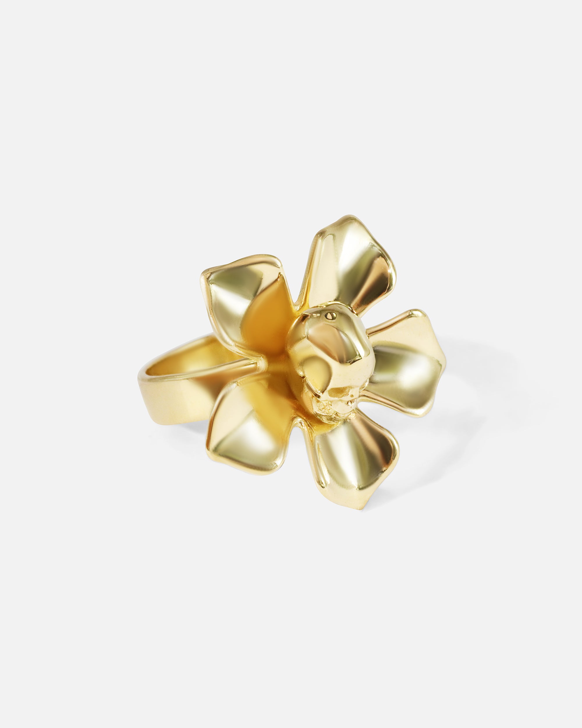 Side view of Fleur D'Enfer / Large Ring