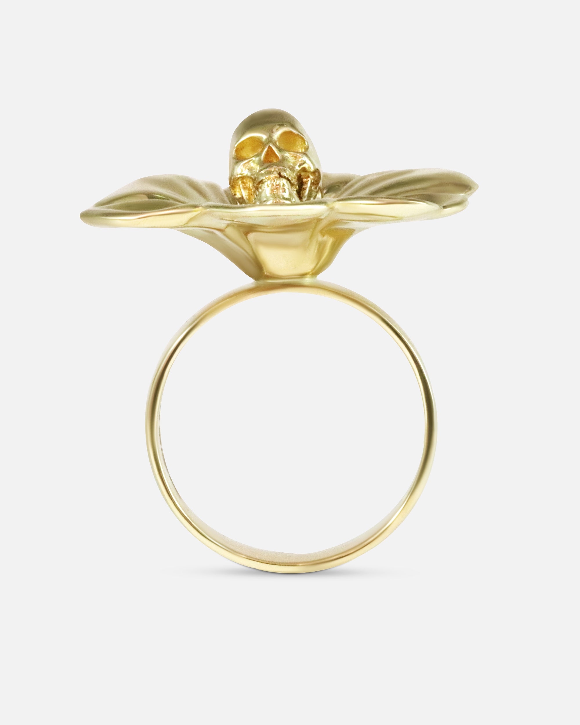 Top view of Fleur D'Enfer / X Large Ring