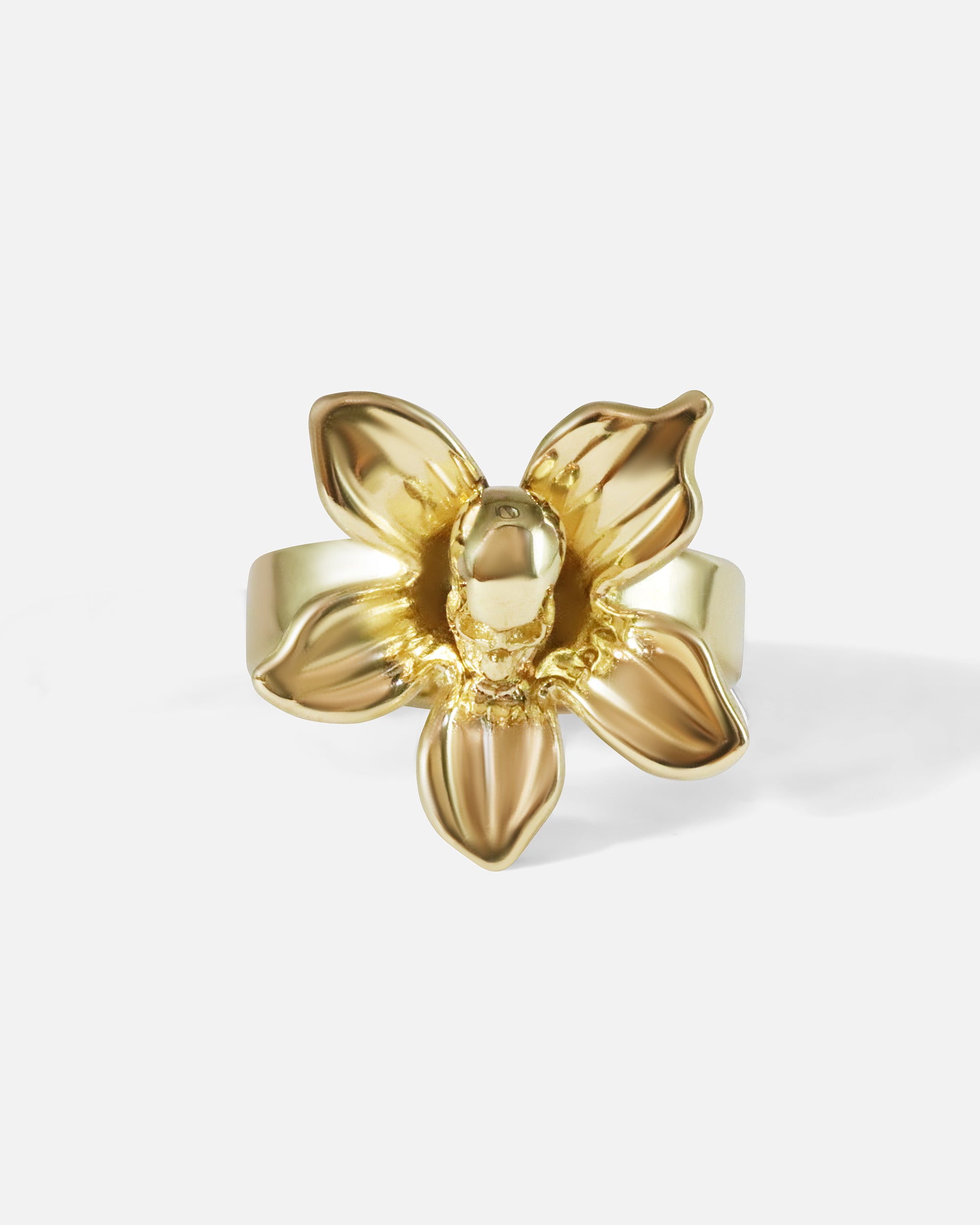 Front view of Fleur D'Enfer / Small Ring