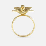 Top view of Fleur D'Enfer / Small Ring