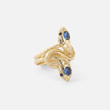 Ornata Ophidia Rose Duo Ring By Ides