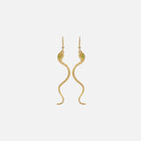 Ornata Ophidia Shepherd Hook Earrings By Ides