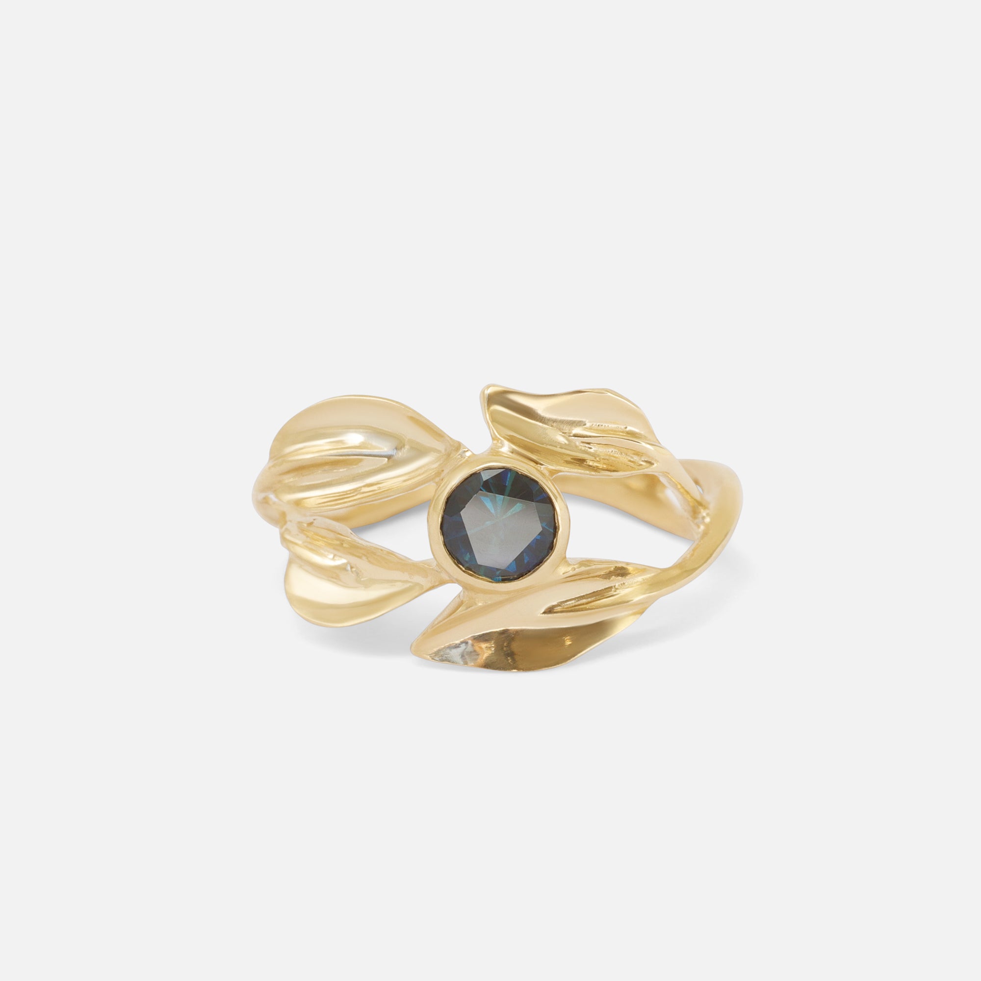 Willow / Kenyan Sapphire Ring By Kestrel Dillon
