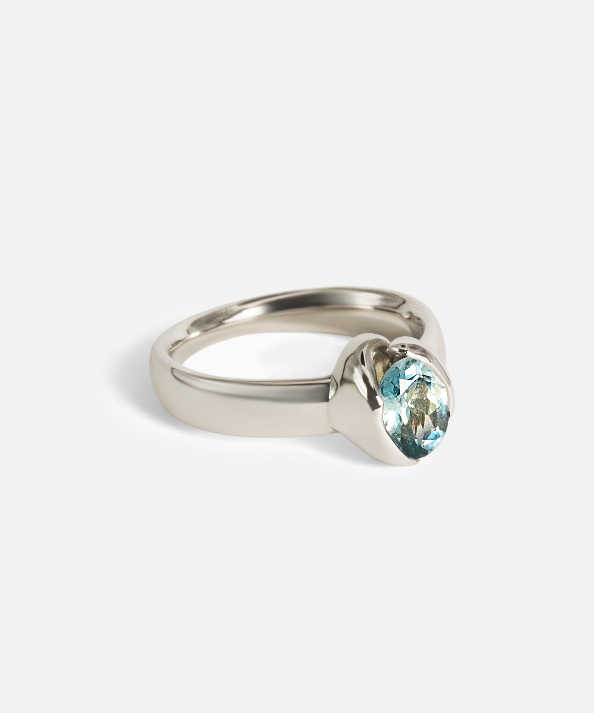Side view of Helix Ring by Lucia B Marti