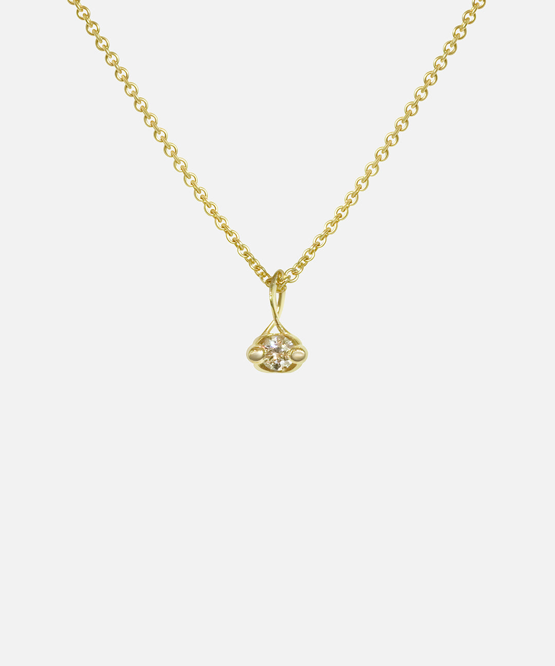 Front view of Locus Pendant by Lucia B Marti