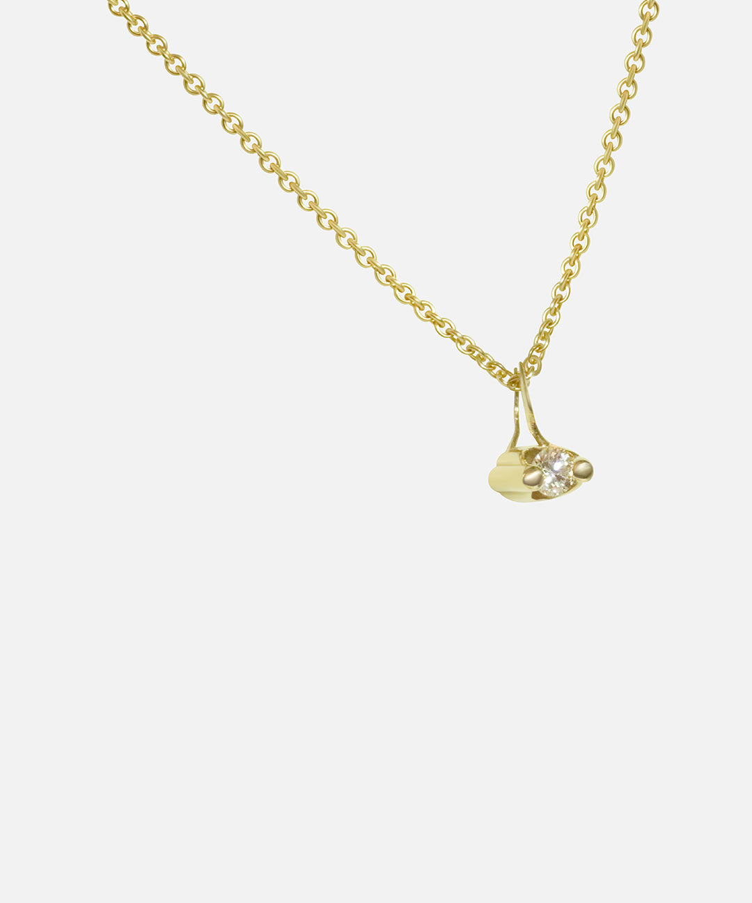 Side view of Locus Pendant by Lucia B Marti