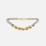 Front view of X Bracelet / 3mm