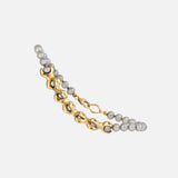 Side view of X Bracelet / 3mm