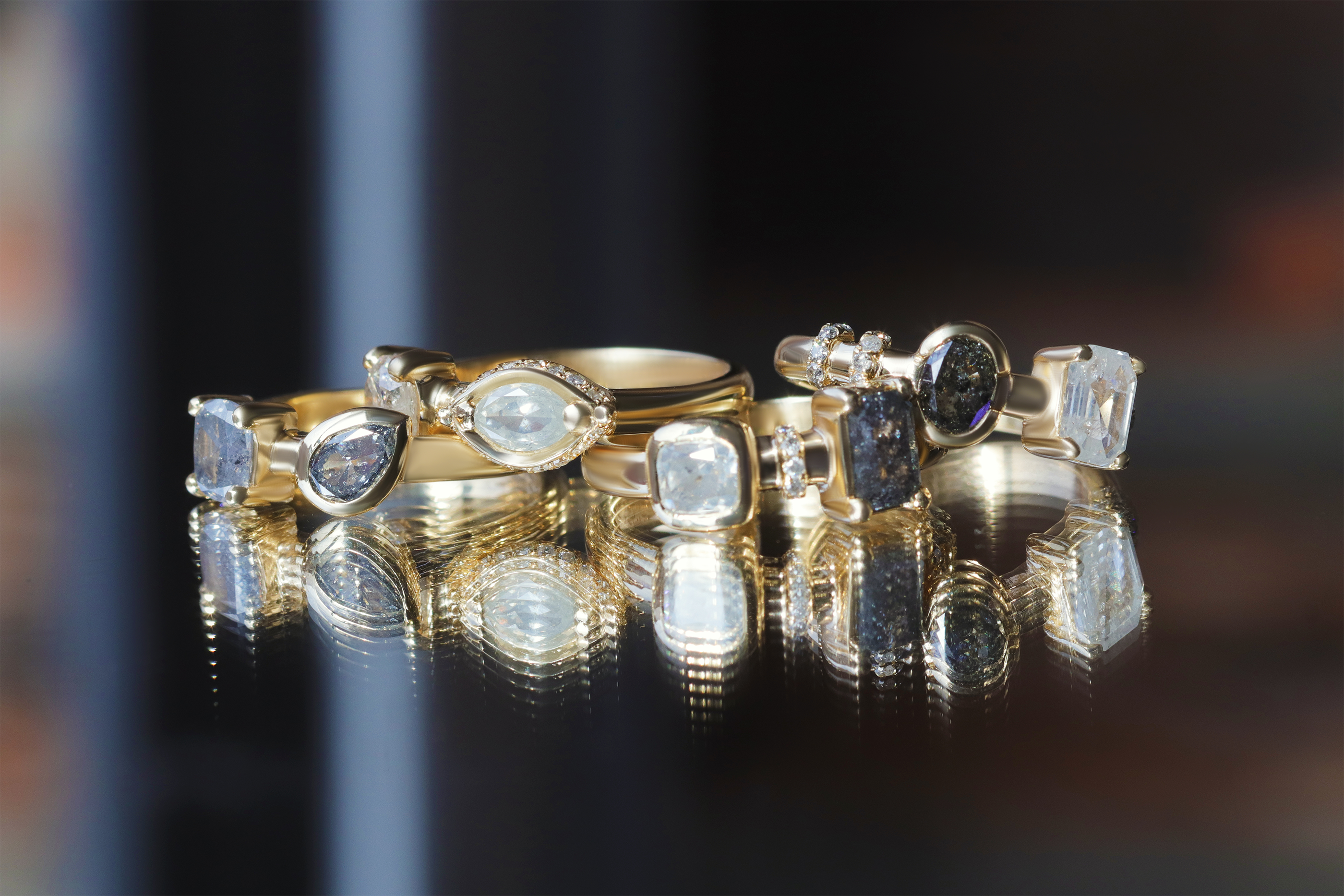 Nebula / Diamond II Ring By Alfonzo