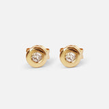 Diamond Pebble / Studs By Nishi