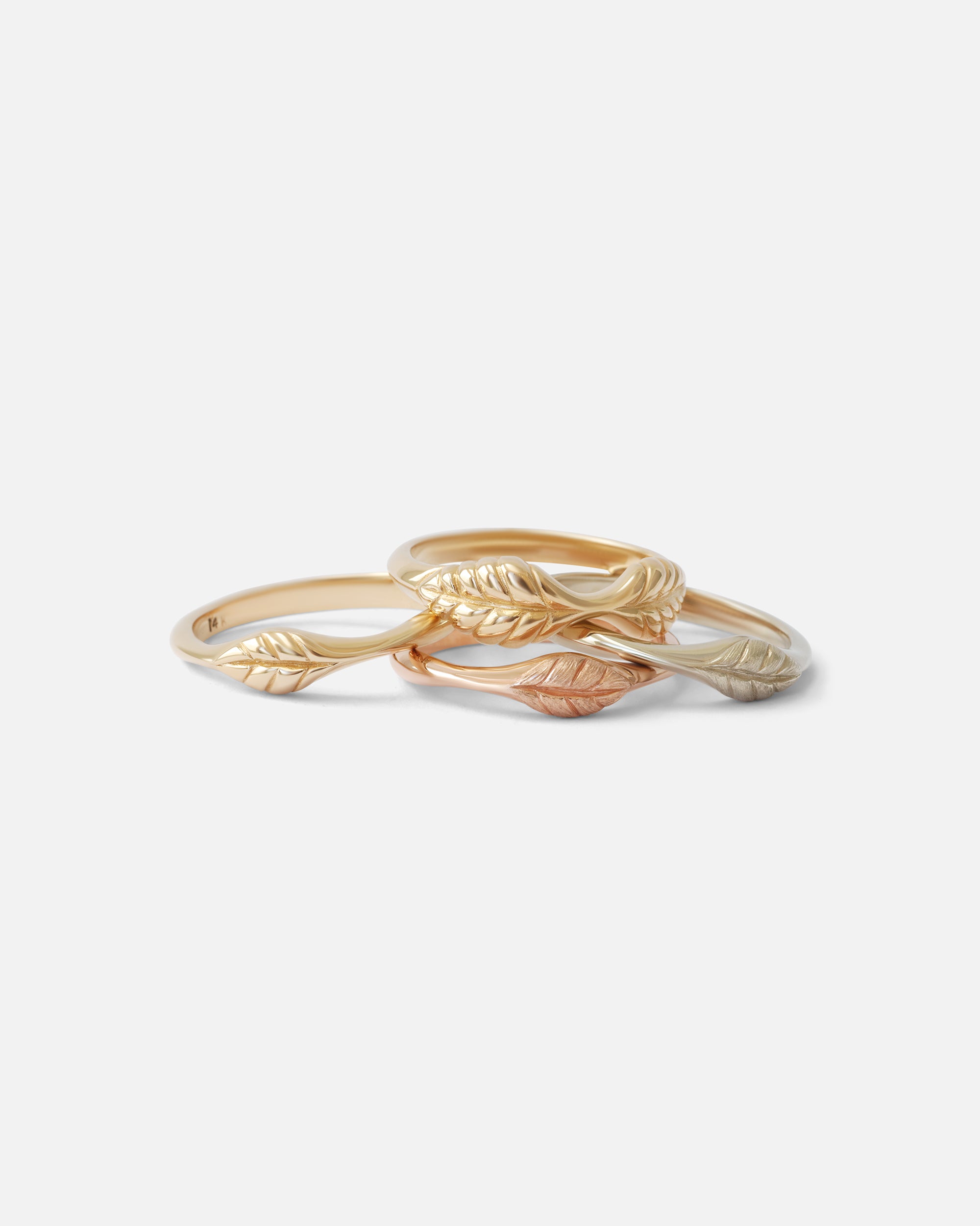 Single Leaf Stacker / Ring By O Channell Designs