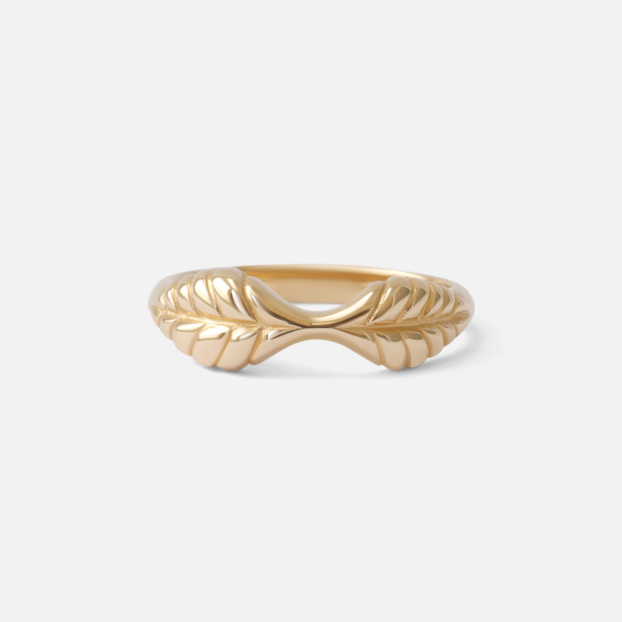 Double Leaf Stacker / Ring By O Channell Designs