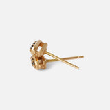 Alternative side view of Black Diamond Coffin Studs