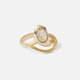Ophidia Ring / Moonstone By Ides
