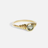 Side view of Hunny Ring in 14k yellow gold by tmrw days