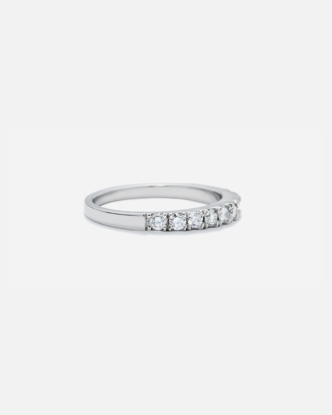Orbit Band / Standard Pave 12 White Diamonds By Hiroyo