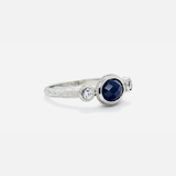 Alex Ring / Sapphire + Diamonds By fitzgerald jewelry