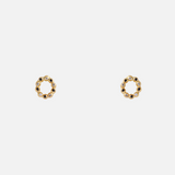 Black + White Circle / Studs By Ariko